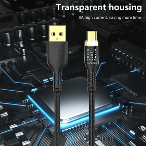 Earldom USB-A to Micro USB Braided Cable (1M)