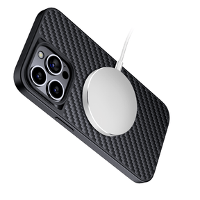 WLONS Kevlar Carbon Fiber Magnetic Case for iPhone