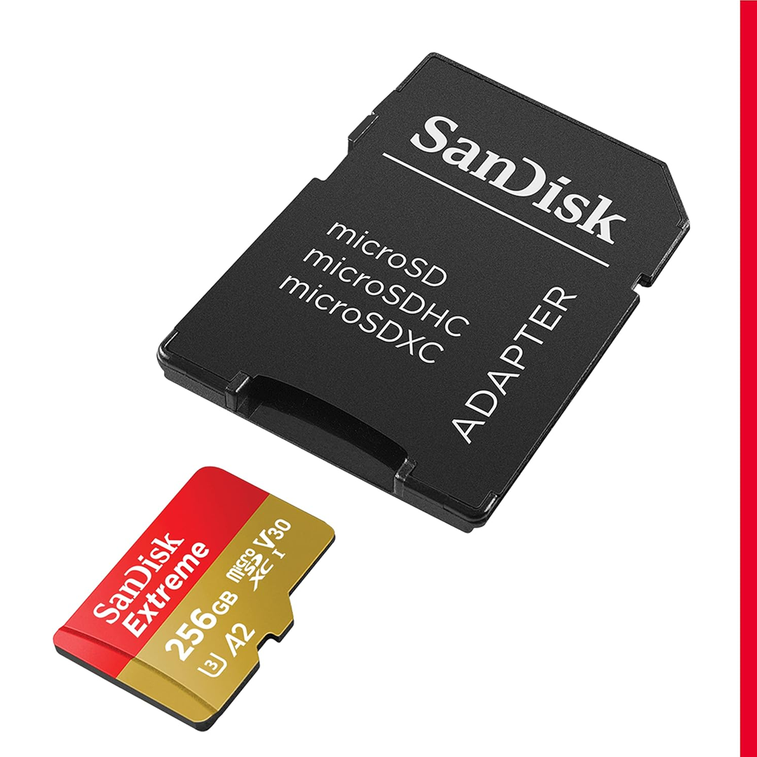 SanDisk Extreme SDXC UHS-1 Micro-SD Card
