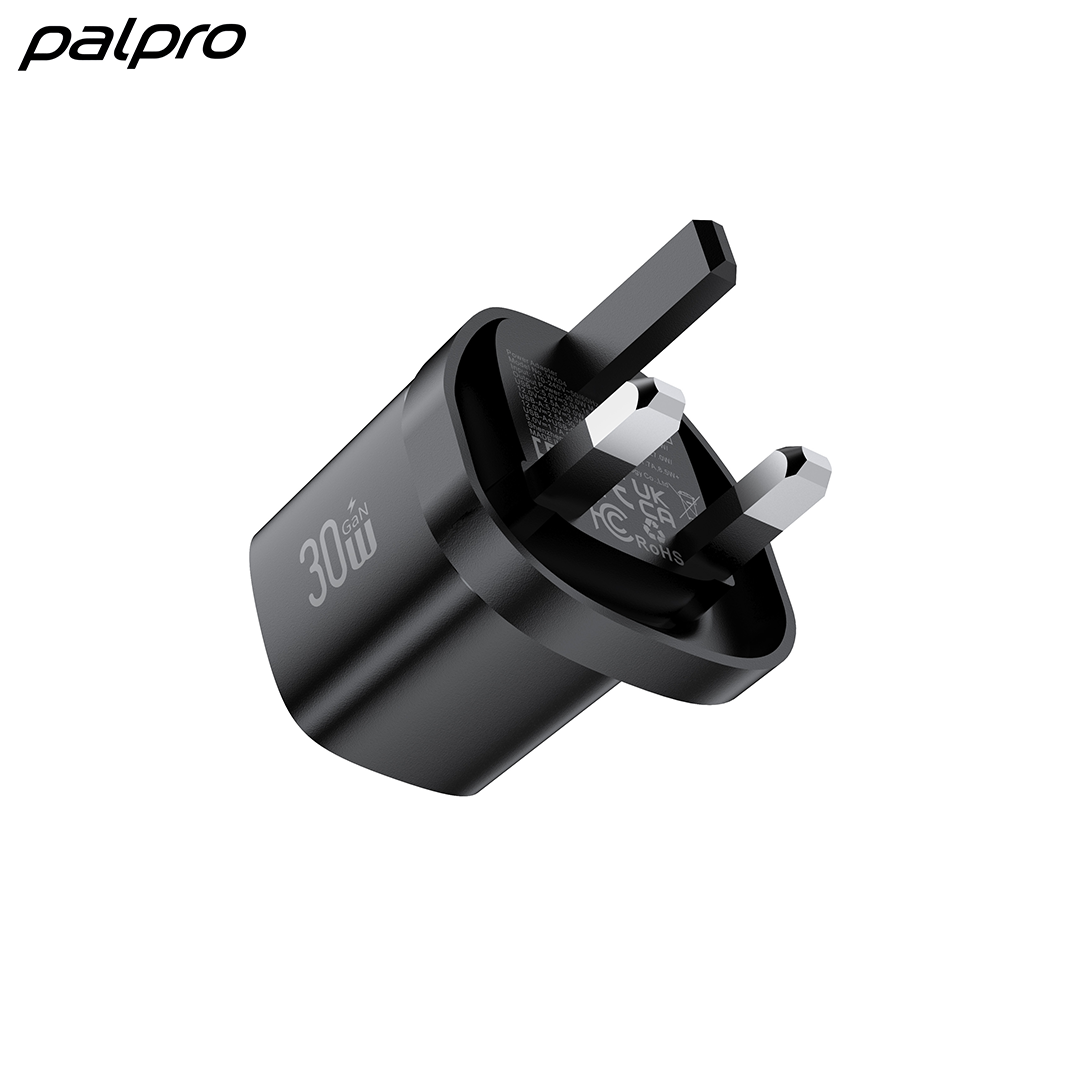 Palpro 30W GaN Dual Port USB-C+USB-A PD Charger