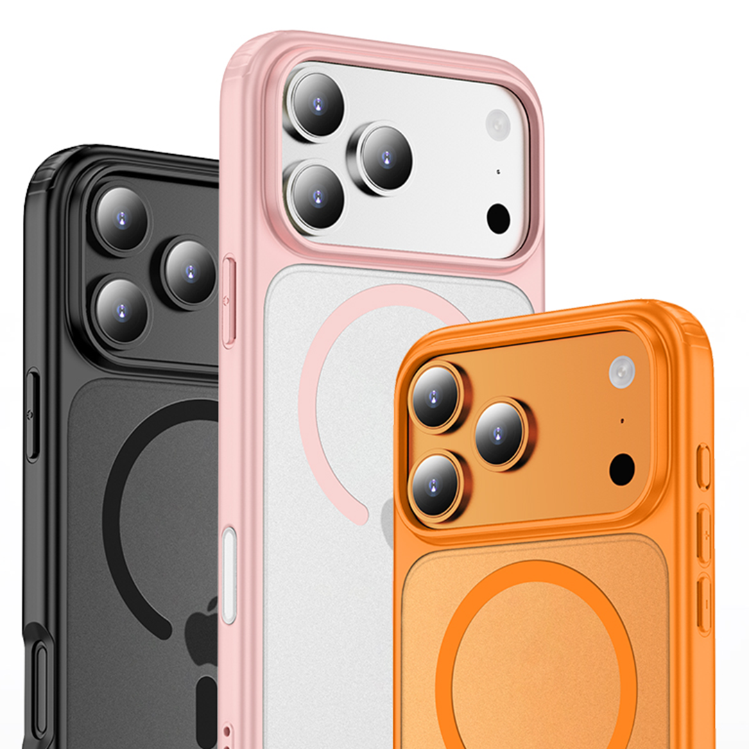 WLONS Soft Thermoplastic Armoured Magnetic Case for iPhone 17 Series