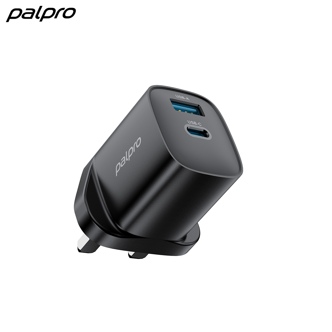 Palpro 45W GaN Dual Port USB-C+USB-A PD Charger