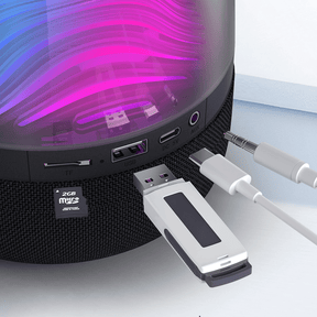 ZGA RGB 360° Rhythmic Wireless Bluetooth AI Speaker