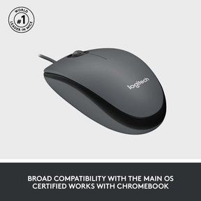 Logitech M100 Wired Optical Mouse