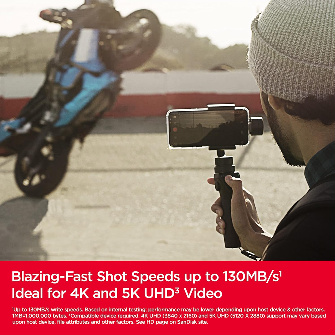 SanDisk Extreme SDXC UHS-1 Micro-SD Card