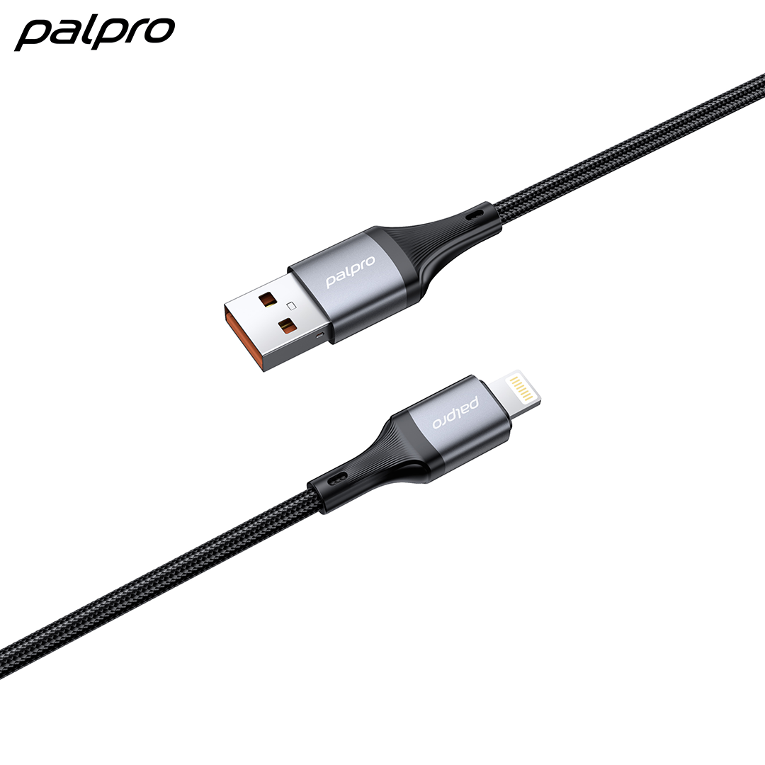 Palpro USB-A to Lightning Braided Charging Cable (1.2M)