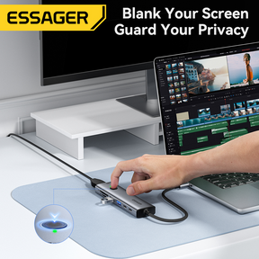Essager 100W PD 7-in-1 USB-C Expansion Hub with 4K HDMI Output