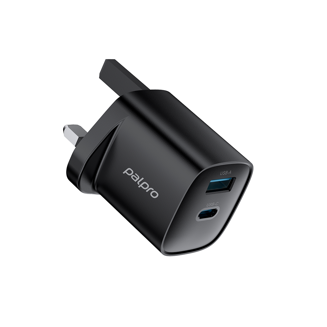 Palpro 45W GaN Dual Port USB-C+USB-A PD Charger