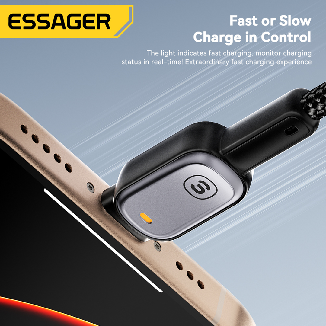Essager Pure Zen 100W USB-C Variable Light Charging Cable (2M)