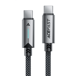 AceFast PD 60W USB-C Fast Charging Aluminum Alloy Braided Power Indicating Cable (1.2M)