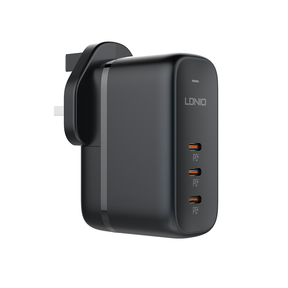 LDNIO 65W USB-C x 3 GaN Fast Charging Travel Adapter