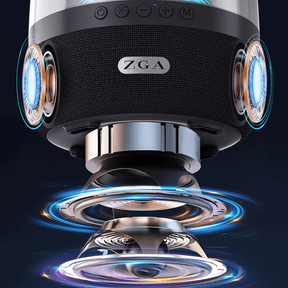 ZGA RGB 360° Rhythmic Wireless Bluetooth AI Speaker