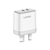 LDNIO 35W Dual USB-C MFI Certified Fast Charger (UK)