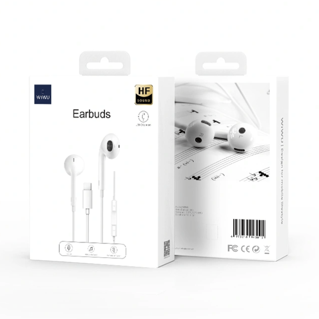 WIWU Type-C EarPods with Remote and Mic
