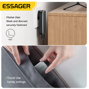 Essager 65W Gallium Nitride Ultra Thin Fast Travel Charger