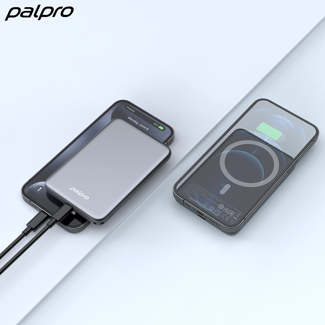 Palpro 5000mAh 22.5W Ultra-Slim MagSafe Charging Power Bank