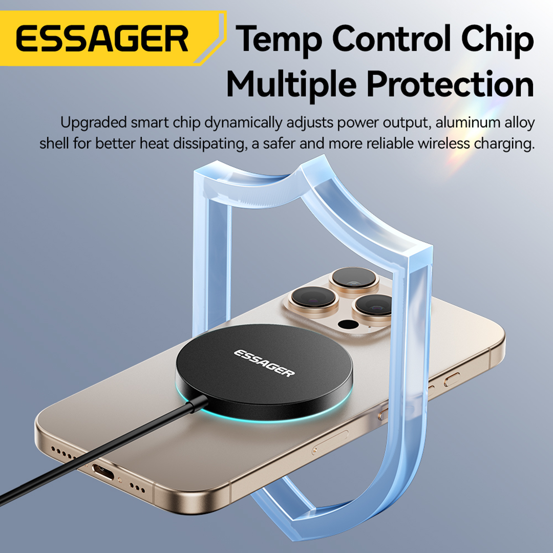 Essager Blue 15W Magnetic Charging Cable (1M)