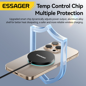 Essager Blue 15W Magnetic Charging Cable (1M)