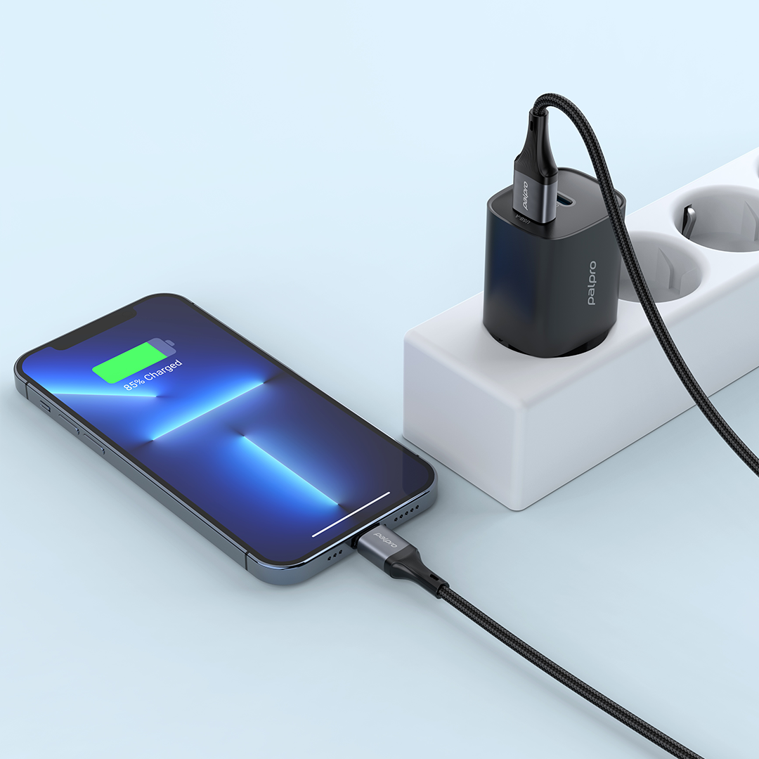 Palpro USB-A to Lightning Braided Charging Cable (1.2M)