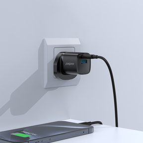 Palpro 30W GaN Dual Port USB-C+USB-A PD Charger