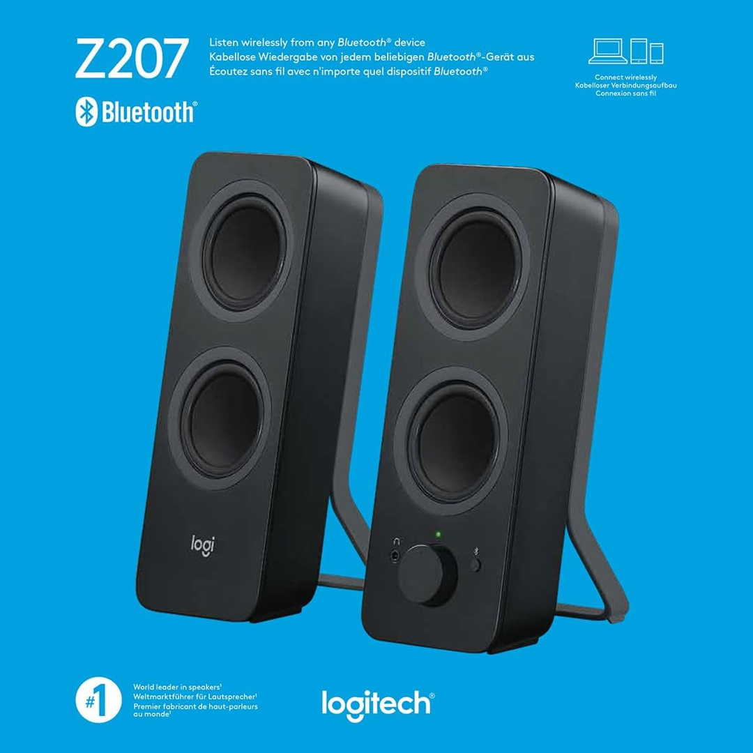 Logitech Z207 Bluetooth Computer Speakers