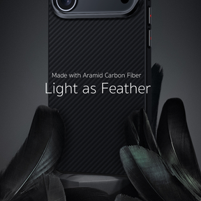 WLONS Kevlar Carbon Fiber Magnetic Case for iPhone 17 Series
