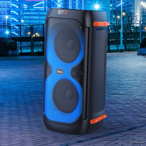 HOCO Manhattan Wireless Karaoke Bluetooth Speaker with Dual Wireless Microphones