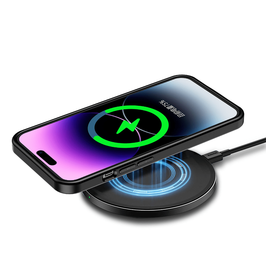 WLONS Translucent Magnetic Matte Case for iPhone