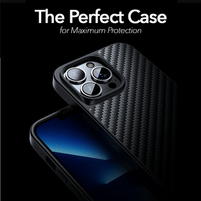 WLONS Kevlar Carbon Fiber Magnetic Case for iPhone