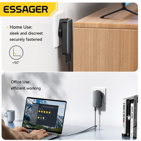 Essager 45W Gallium Nitride Ultra Thin Fast Travel Charger