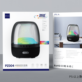 ZGA RGB 360° Rhythmic Wireless Bluetooth AI Speaker