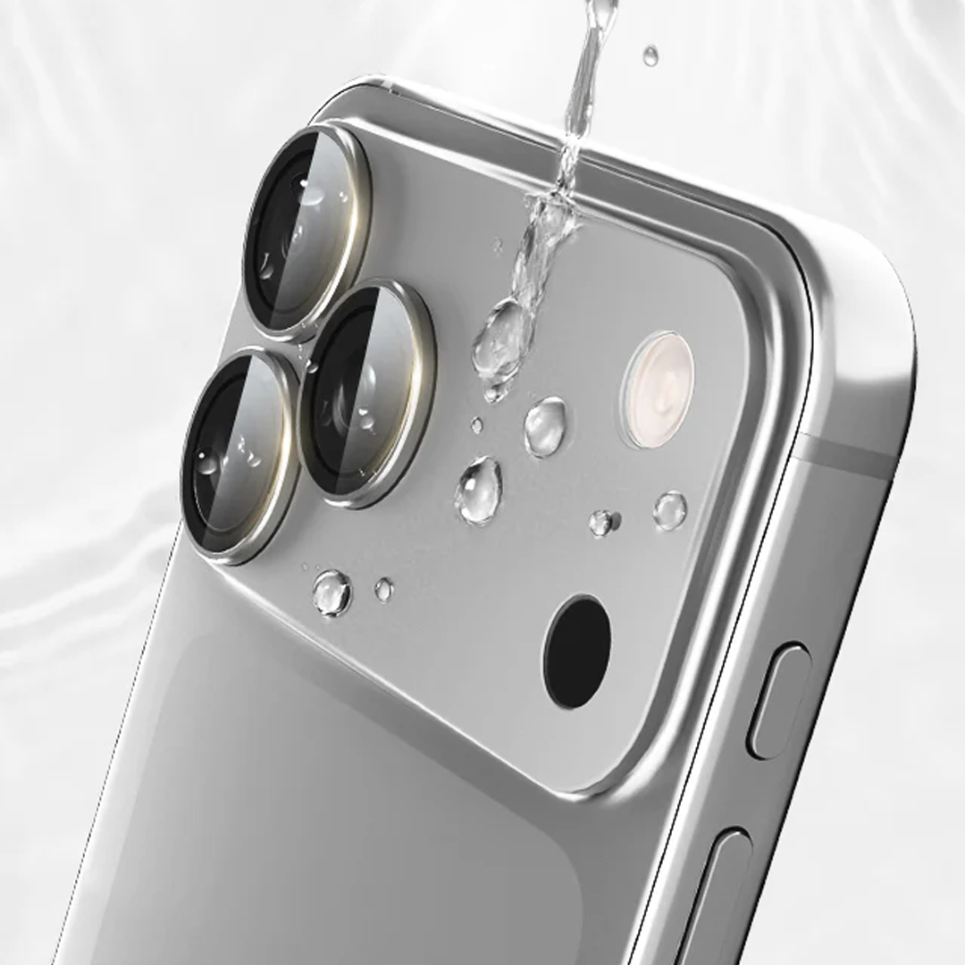MOCOLL Lens Tempered Glass With Metal Frame for iPhone 17 Series