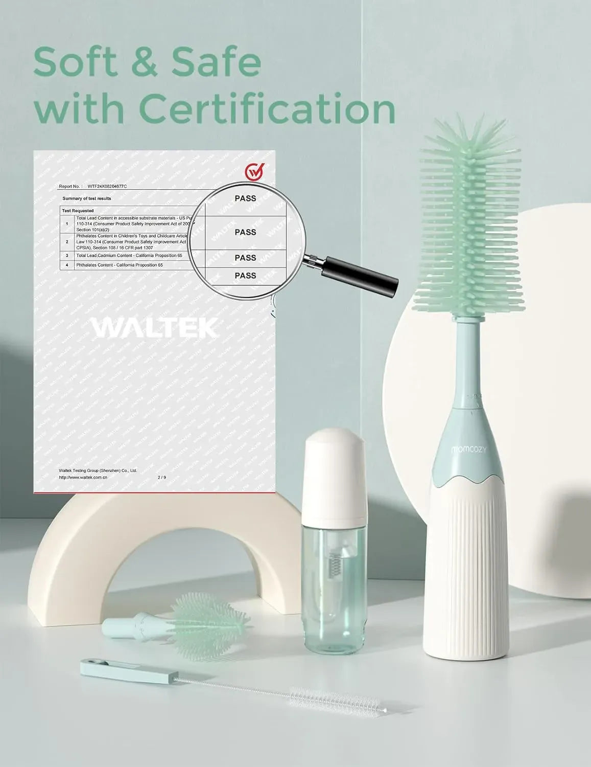 Momcozy Baby Bottle Brush Kit