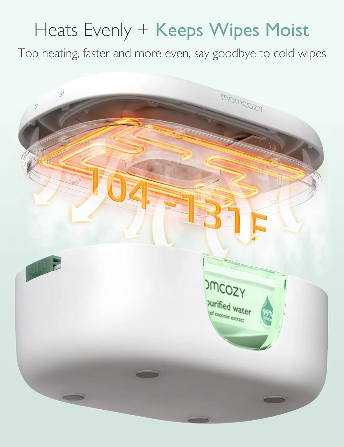 Momcozy Baby Wipe Warmer - Large