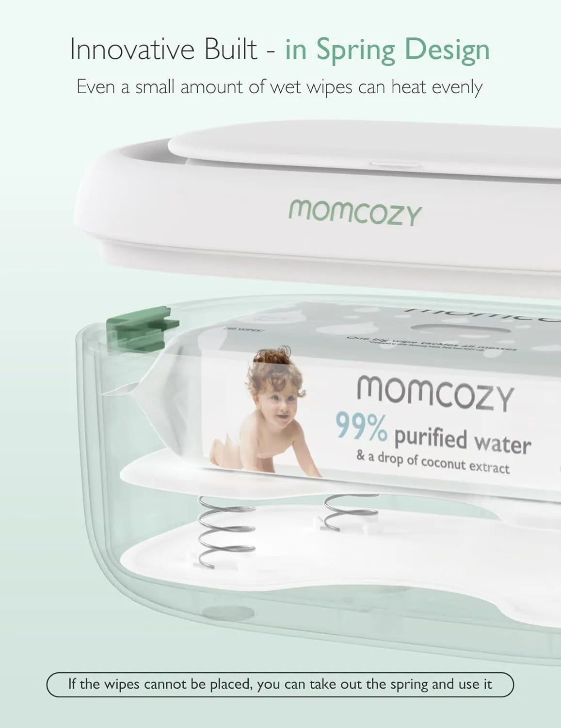 Momcozy Baby Wipe Warmer - Large