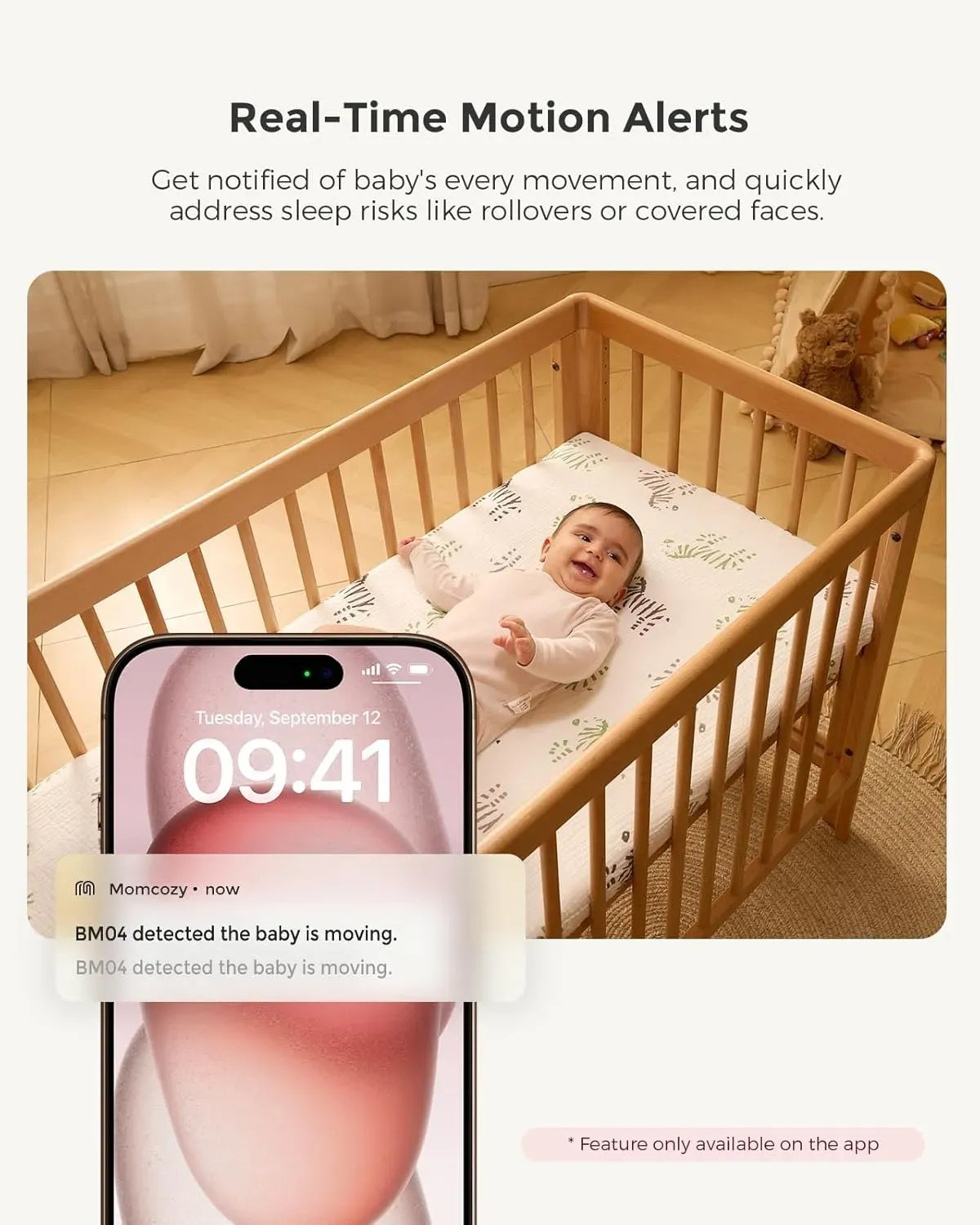 Momcozy 5-Inch Dual-mode Smart Baby Monitor