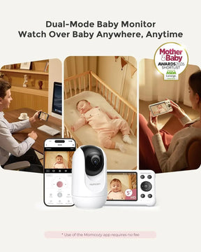 Momcozy 5-Inch Dual-mode Smart Baby Monitor