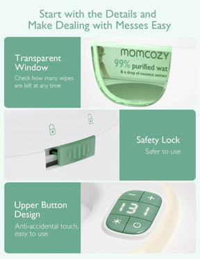 Momcozy Baby Wipe Warmer - Large