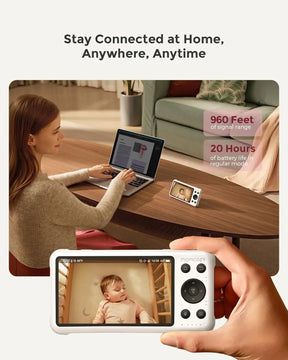 Momcozy 5-Inch Dual-mode Smart Baby Monitor