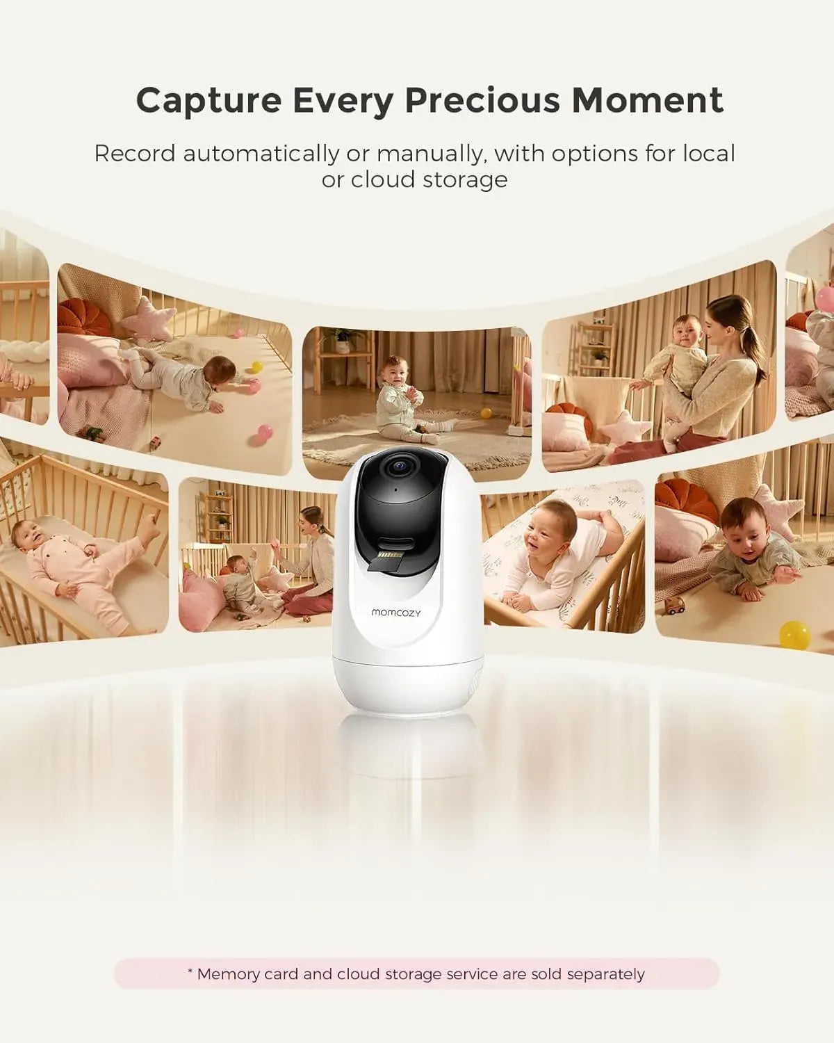 Momcozy 5-Inch Dual-mode Smart Baby Monitor