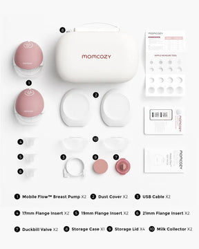 Momcozy M9 Mobile Flow™ Hands-Free Breast Pump