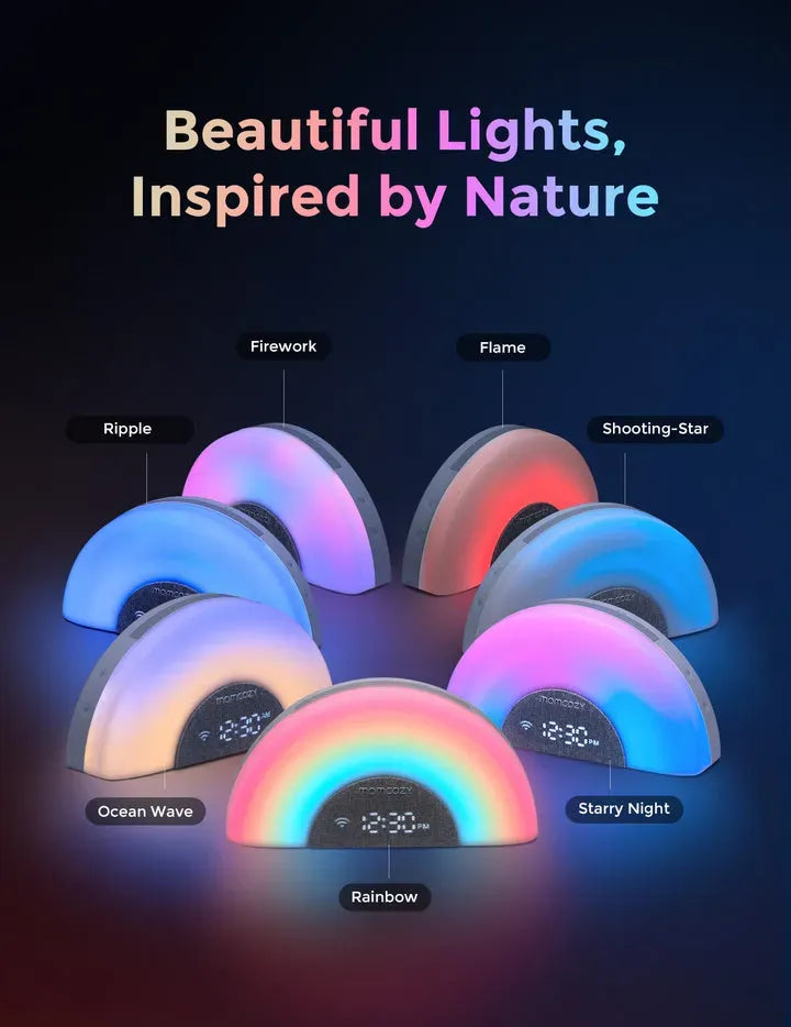 Momcozy DreamSync Tech™ Smart Baby Sound Machine