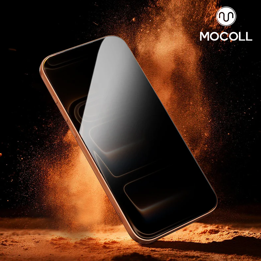 MOCOLL Double Reinforced Privacy Tempered Glass Protector for iPhone 17 Series