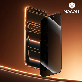 MOCOLL Double Reinforced Privacy Tempered Glass Protector for iPhone 17 Series
