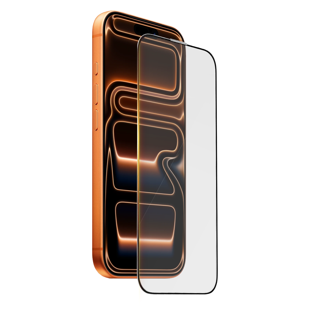 MOCOLL Double Reinforced Clear Tempered Glass Protector for iPhone 17 Series