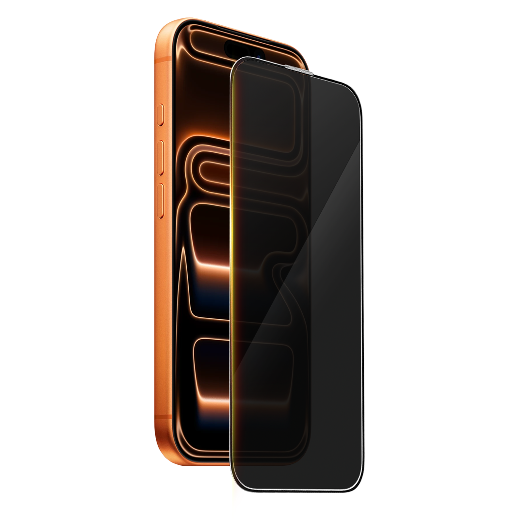 MOCOLL Double Reinforced Privacy Tempered Glass Protector for iPhone 17 Series