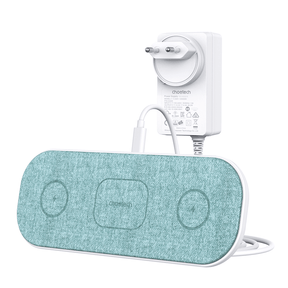 CHOETECH 3-in-1 MagSafe Triple Coil Fast Wireless Charger