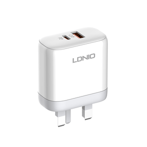 LDNIO 45W Dual USB-C + QC4.0 Super Fast Charger