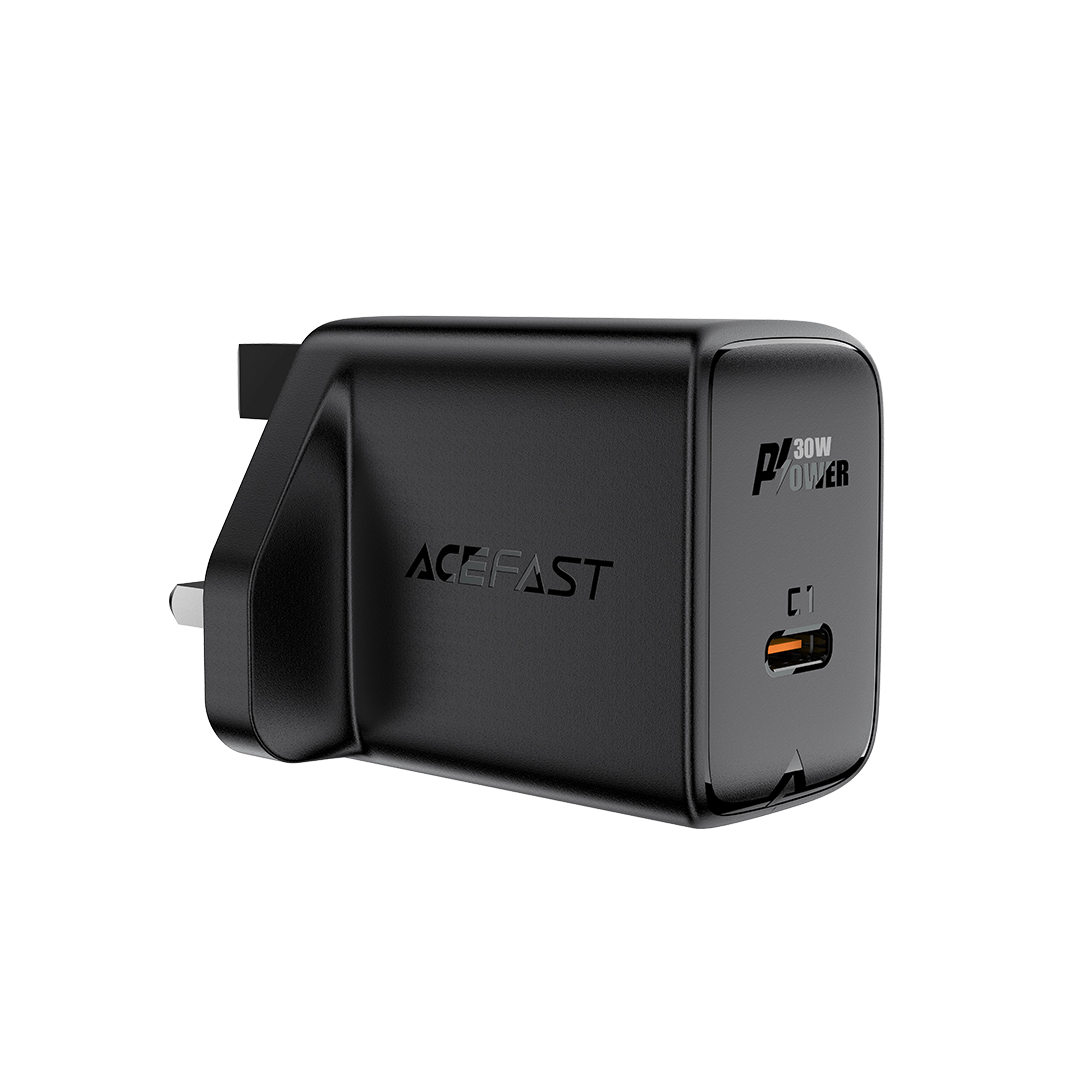 AceFast 30W GAN USB-C Charger (UK Black)