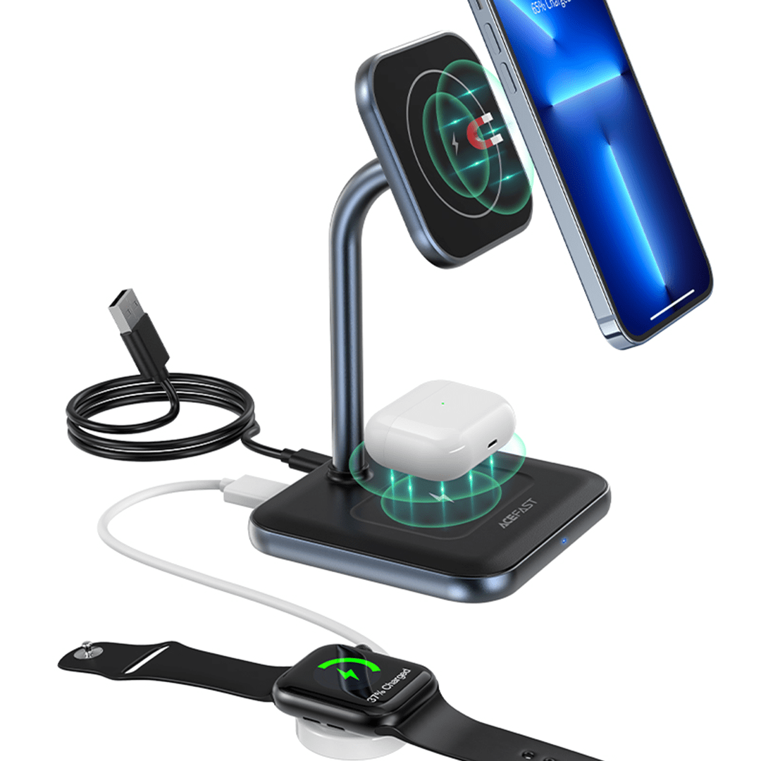AceFast 2-in-1 Wireless 15W Fast Charging Stand